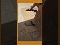 Installing wooden floors for the living room #diyprojects #woodworking