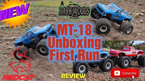 New!!! Redcat MT 18 Monster truck First Drive and Review #rcparklife #redcat #rctruck