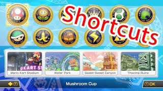 [Mario Kart 8 Deluxe] Mushroom Cup (All Shortcuts)