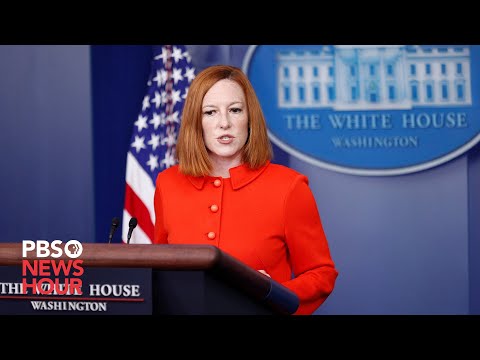 WATCH LIVE: White House Press Secretary Jen Psaki Holds News Briefing