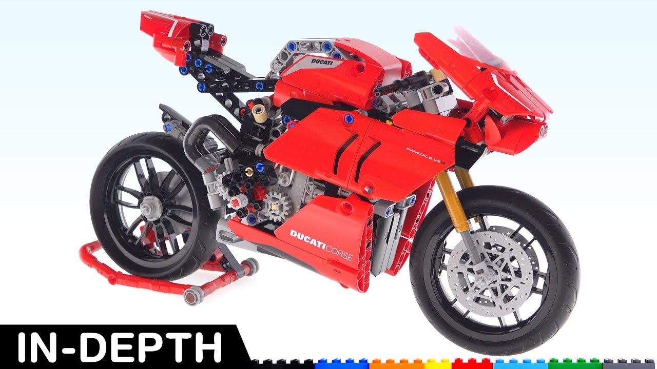 LEGO 42107 Ducati Panigale V4 R motorcycle [Review] - The Brothers