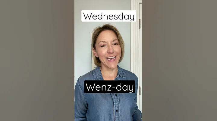How to Pronounce WEDNESDAY - #SHORTS Quick English Pronunciation Mini Lesson