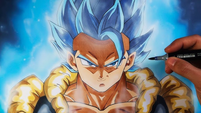 S Goku, Pintura por Nanoab