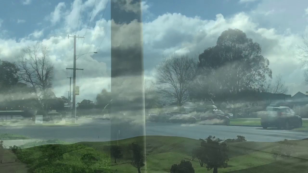 Out in the country in rural Victoria Australia