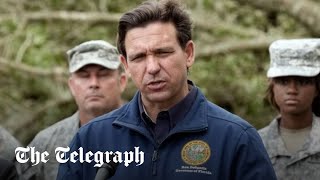 video: ‘You loot, we shoot’, Ron DeSantis warns thieves after Hurricane Idalia