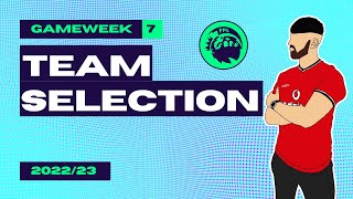FPL GW7 TEAM SELECTION | BEST TIME TO WILDCARD? | Fantasy Premier League Tips 22/23