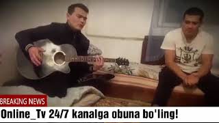 Uzbek Gitarist- Musofirlar haqida tasirli qoshiq (jonli ijro Узбек Гитарист- Мусофирлар хакида кошик