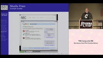 DEF CON 16 Hacking Conference Presentation By Panel - Living in the RIA - Video and Slides