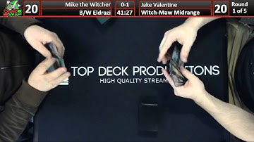 Friday Night Magic 02/19/16: Mike the Witcher (B/W Eldrazi) vs Jake Valentine (Witch-Maw Midrange)