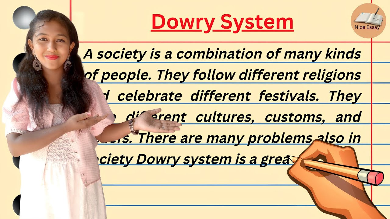 dowry system essay in english 250 words