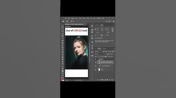 use of Photoshop circle tool. Photoshop Tutorial. #shorts #viral #short #video