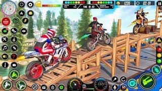 Mega Ramp Racing 3D || Moto GP Racing Game - Android Gameplay screenshot 1