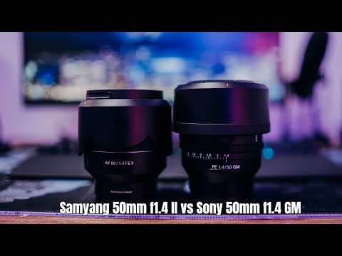 Samyang 50mm f1.4 II vs Sony 50mm f1 4 GM