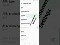 Airtel Internet settings