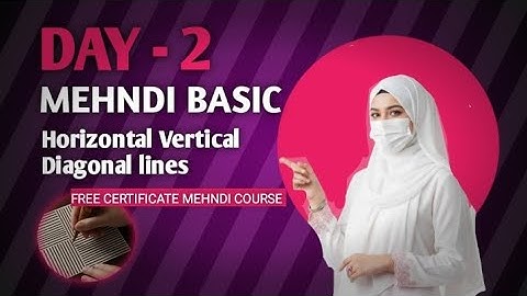 Free Mehndi Online Course – Day 2 | Preparation to Become a Professional Henna Artist