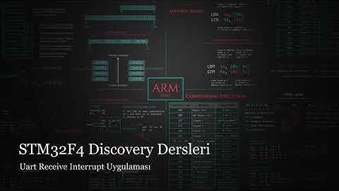 CubeMX ile STM32F4 Discovery Dersleri - #13 UART Receive Interrupt