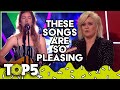 INCREDIBLE acoustic COVERS on The Voice! | TOP5