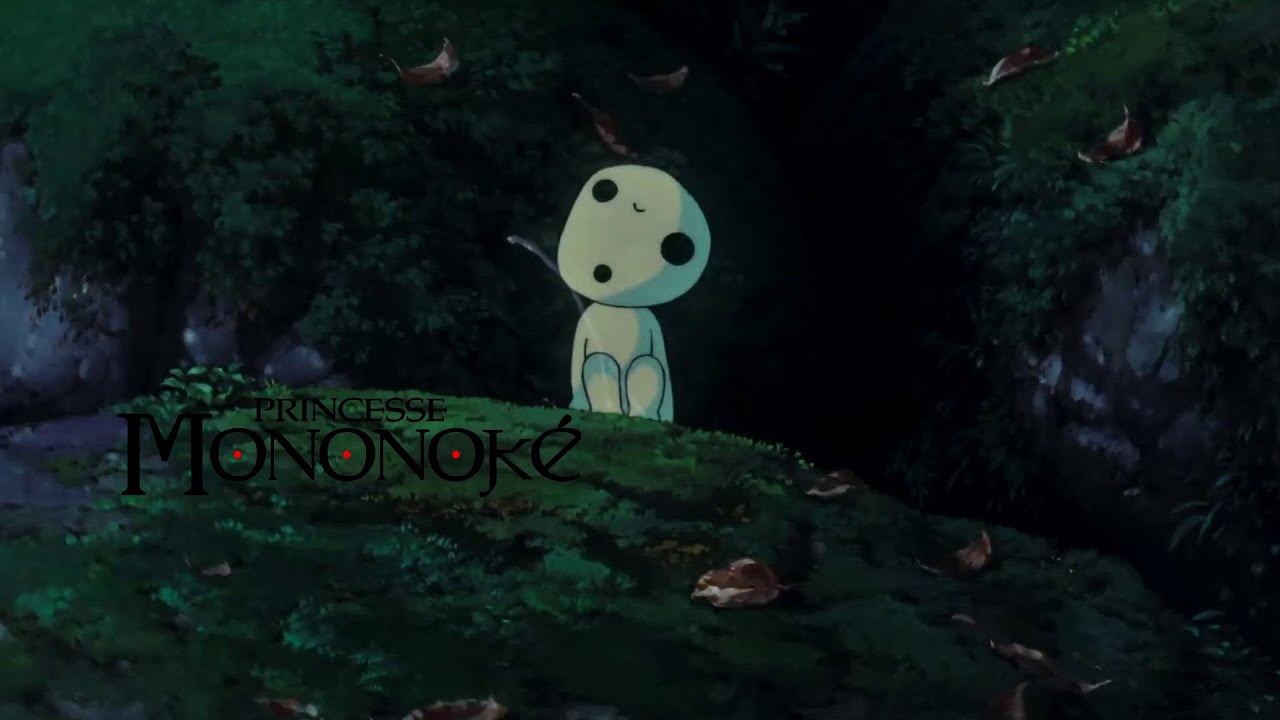 Princess Mononoke and the Kodama 