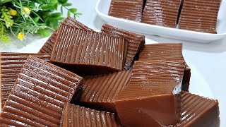 Resep Puding Coklat Nutrijell, A Di Aduk Aja Langsung Jadi