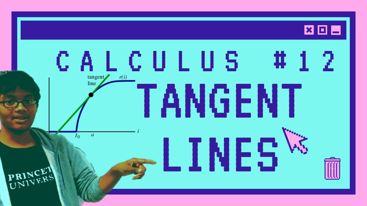 Calculus 12 Tangent Lines YouTube
