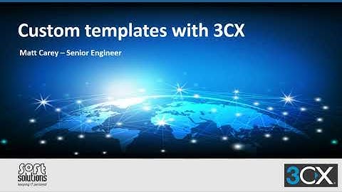 Custom Templates for 3CX