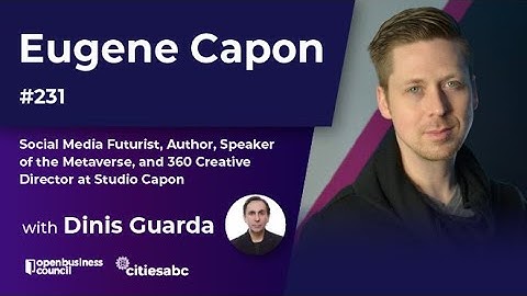 Eugene Capon - Social Media Futurist, Author, Metaverse Educator, Creative Director Studio Capon