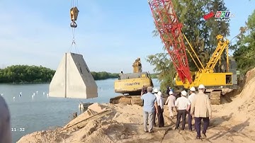 Busadco xây dựng kè bê tông cốt sợi phi kim tại sông Ray | BRTgo