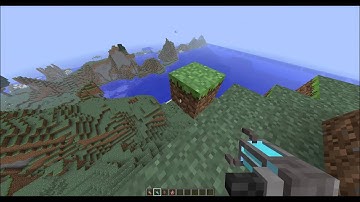 Minecraft Mod Review: Gravity Gun Mod!