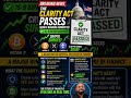 Clarity Act Passes! #clarityact #crypto #investing #viral