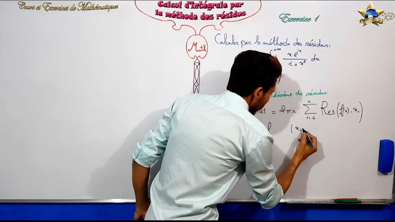 Exercice 1 dans Calcul d'intégrale par la méthode des résidus