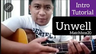 UNWELL Guitar Tutorial | intro | Matchbox20