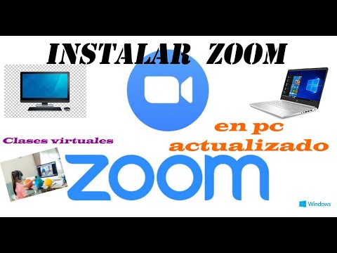 Instalar Zoom������ en Pc ������version actual - YouTube
