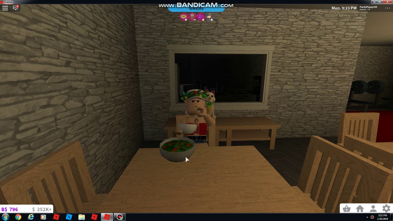 Bloxburg Asmr Eating Mac N Cheese A Garden Salad Grapes And Orange Juice Youtube - mac n cheese roblox