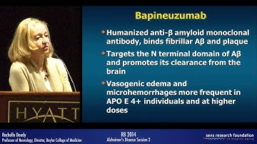 Approaches to Aging and Alzheimer’s: What are We Learning from Clinical Trials? - Rachelle Doody