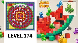 Level 174 Ant Flow Gameplay Walkthrough