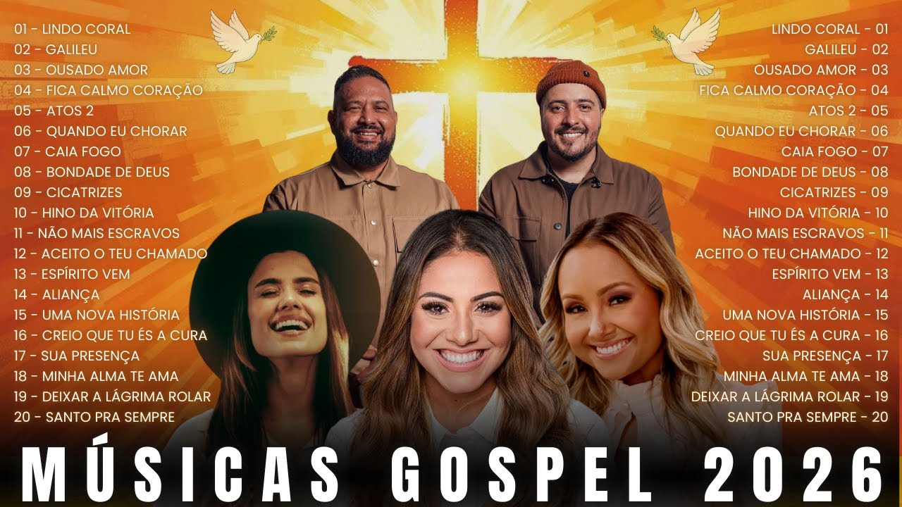Louvores Mais Impactantes 2026 | Os Louvores que Mais Estão Abalando Corações - Música Gospel