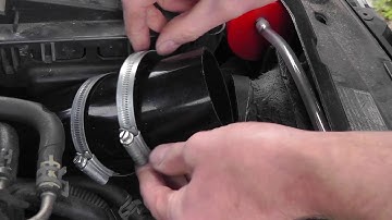 Fiberglass cold air feed