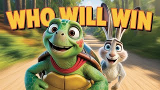 The Turtle and the Hare | The Story of Never Giving Up | Inspirational Kids Animation