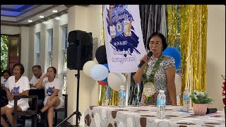 Mam Luz Ong word of honour batch 84-88 #reunion #gettogether #fun #time #highlights #trending #video