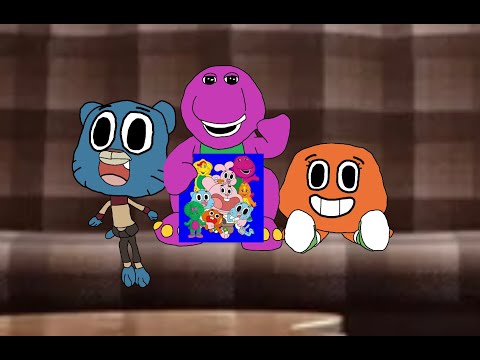 Barney Doll Wink HomeMade (the Amazing World of GumBall Edition) 💙🧡🐱🐠🌈✨ for @nos