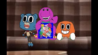 Barney Doll Wink Homemade The Amazing World Of Gumball Edition For 