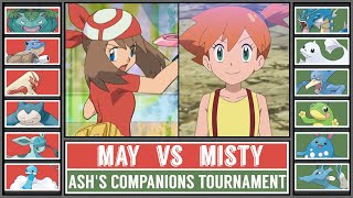 MAY vs MISTY | Ash's Companions Tournament [Battle #5]