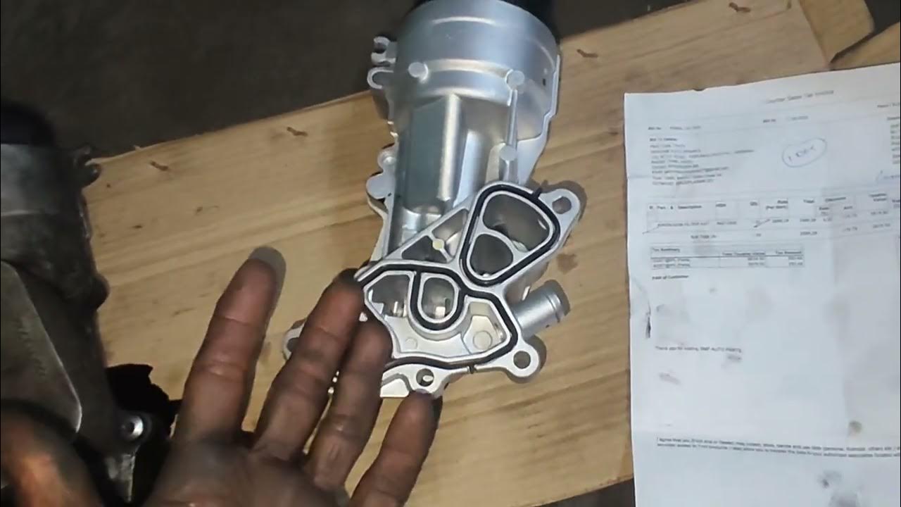 Ford Figo oil cooler oil leak complaint (skilledmechanictamil ) YouTube