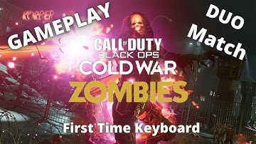 Call of Duty: Black Ops Cold War Gameplay | Mouse and Keyboard | Learning Zombies
