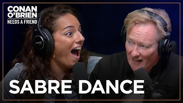 Sona Has A Problem With Conan’s Masturbating Bear Music | Conan O