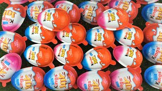 NEW! 500 Glitter Kinder Joy opening | ASMR Satisfying Video | A lot of Candy