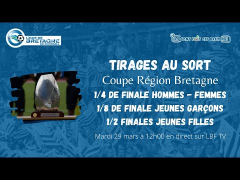 Tirages au Sort Coupe Région Bretagne (LBF TV)