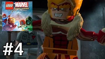 LEGO MARVEL Super Heroes - The Raft - Gameplay Walkthrough PART 4 (iOS,Android)
