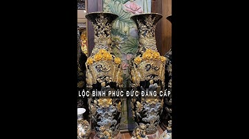 Lộc bình phúc đức vẽ vàng đẳng cấp , bạn nên xem 1 lần để biết .