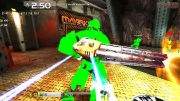 Quake Live: Just a casual FFA game on Hidden Fortress